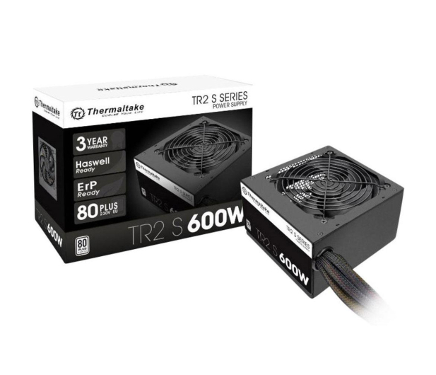 THERMALTAKE TR2 S Black 600W  PS-TRS-0600NPCWEU-2 - 276543 - zdjęcie 2
